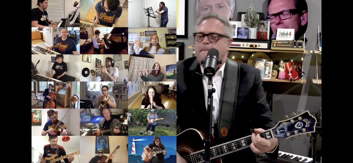 beckerink's tweet photo. .@Luckypantaloons and I are rockstars now. We performed with @stevenpage! https://t.co/y7V8NiIg0l