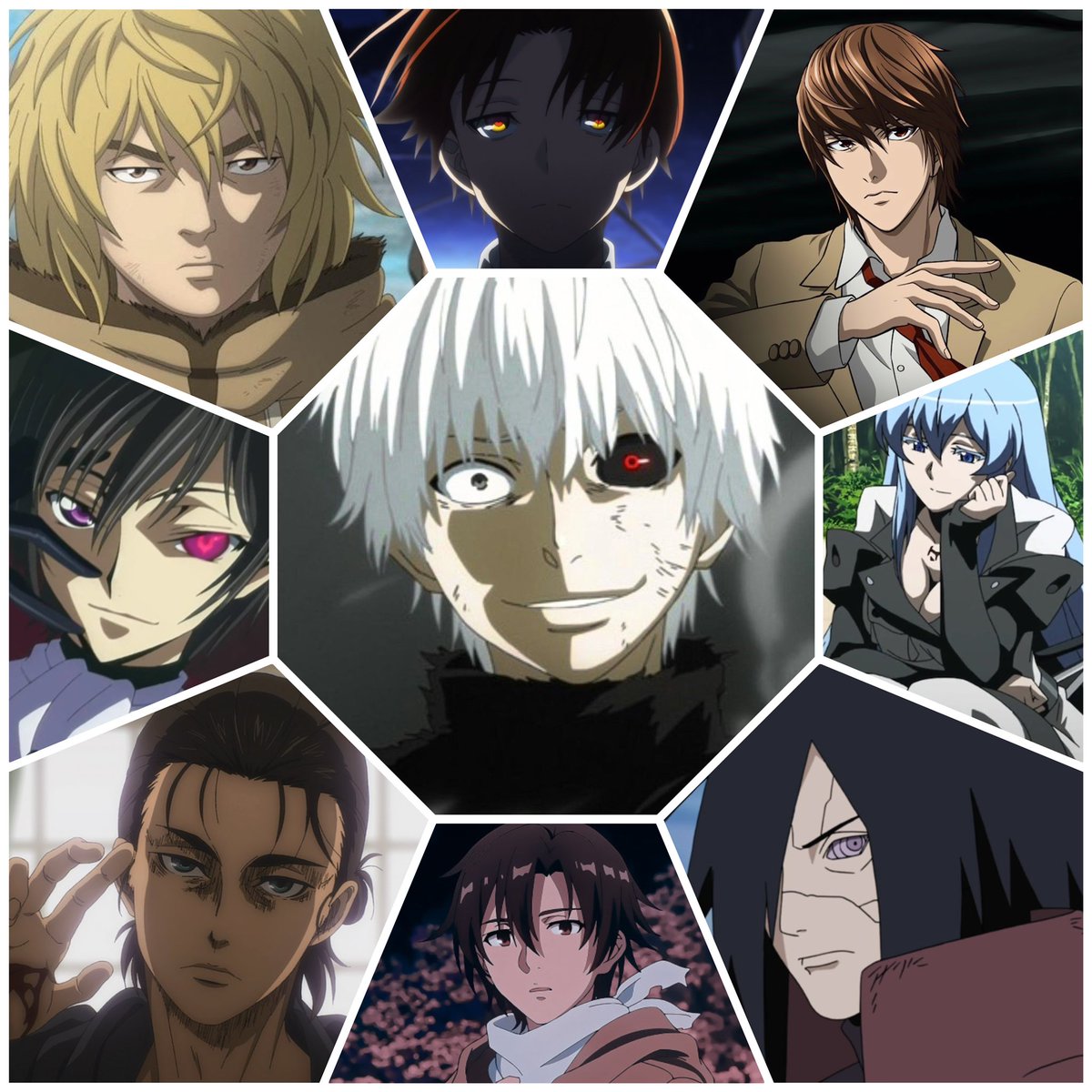 Wayyfr's tweet photo. Who’s your favorite cold-hearted anime character? https://t.co/n7bLaUXi0Z