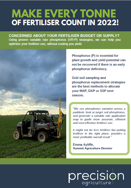 AgPrecision's tweet photo. MAKE EVERY TONNE COUNT!
Speak to us about how our Grid Soil Sampling and Phosphosphorus replacement strategies will help you optimise it, without costing you yield! Read it here: https://t.co/95MW0Kh0br

#precisionagriculture 
#weknowsoil
#gridsoilsampling
#Phosphorus 
#VRP https://t.co/o3Pvr10vxQ