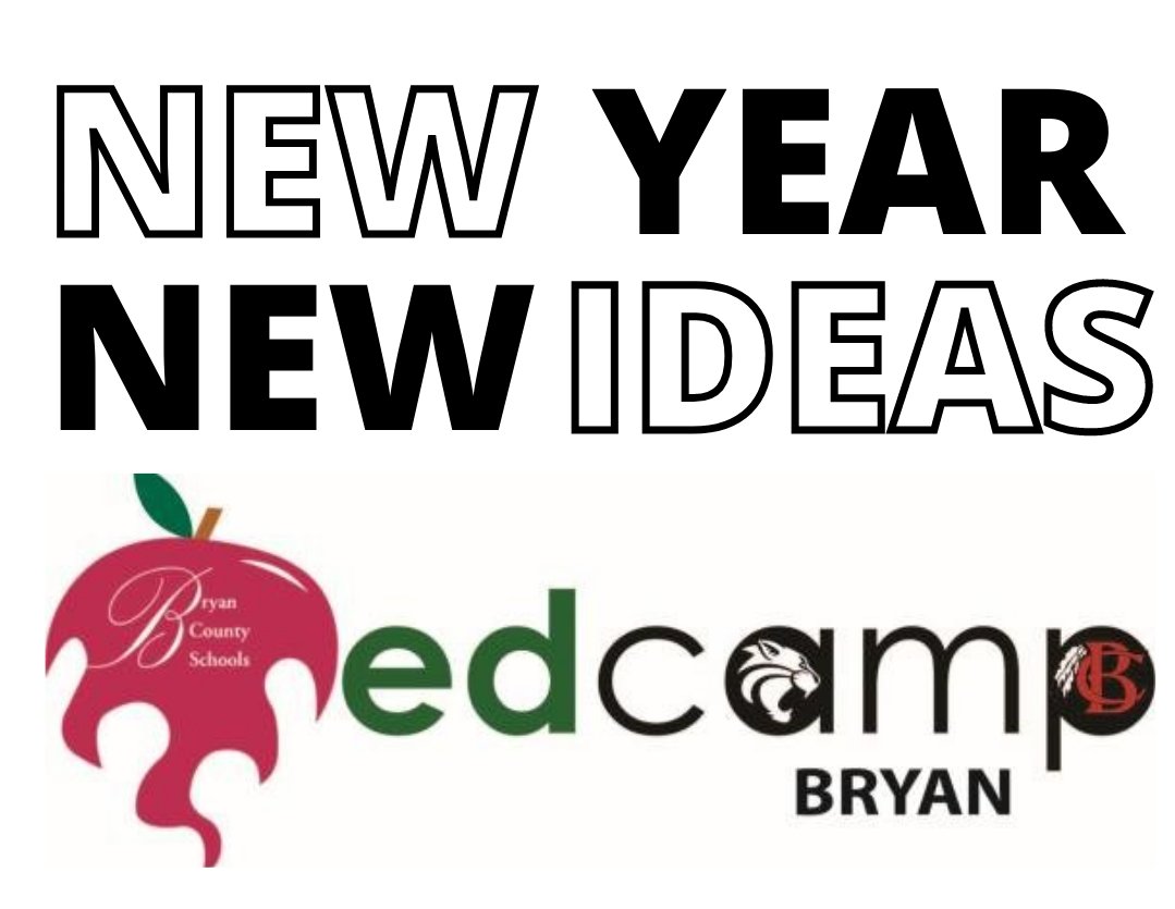 It's a new year. Let's start with new ideas. Register now for #EdCampBryan2022  bit.ly/EdCamp2022
Do you have ideas to share at #EdCampBryan?  Share your ideas for an EdCamp session - bit.ly/ecideas22