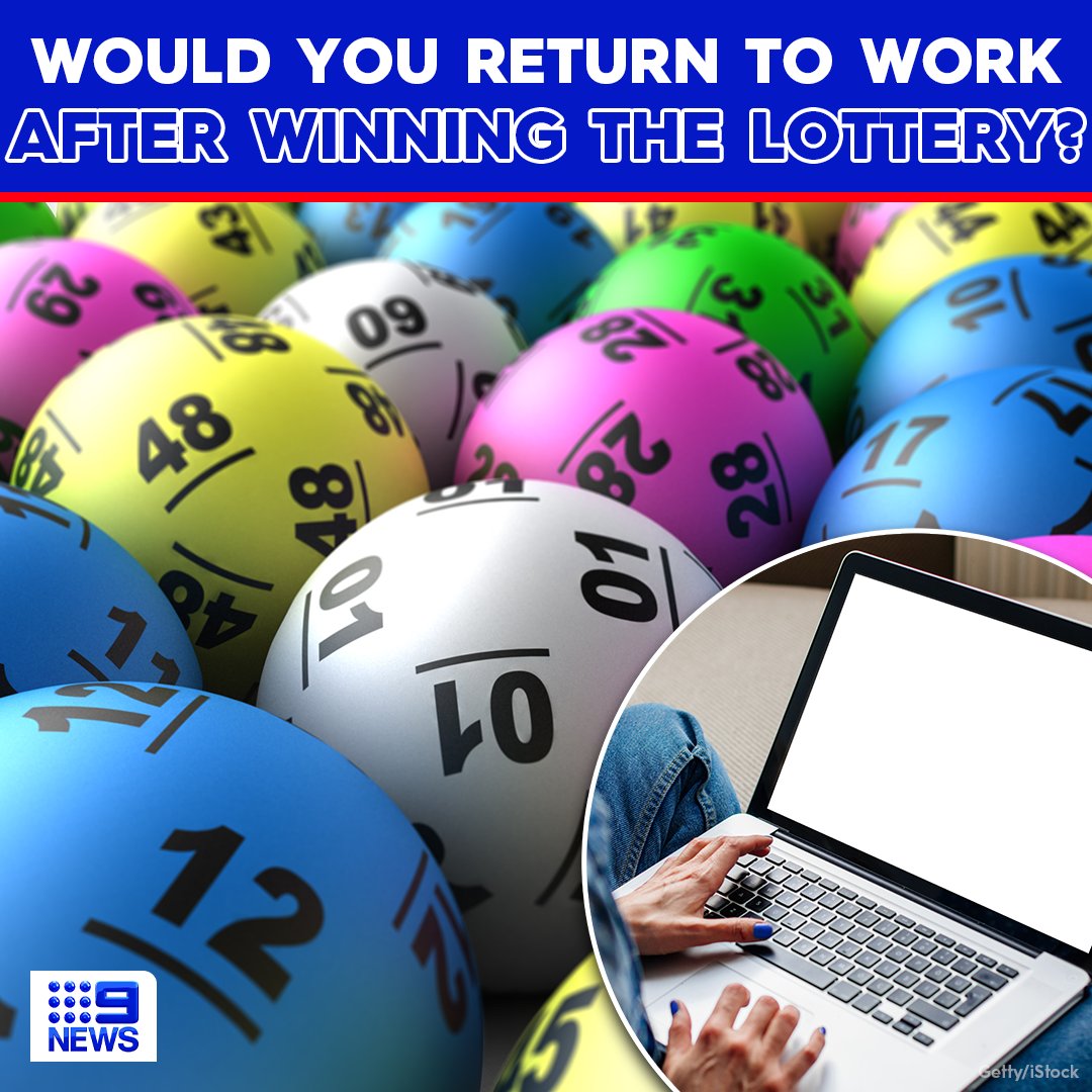 YOUR SAY: Would you return to work after winning the lottery?

A #Brisbane man in his 30s won the $60 million jackpot in last night's Powerball draw, but 
