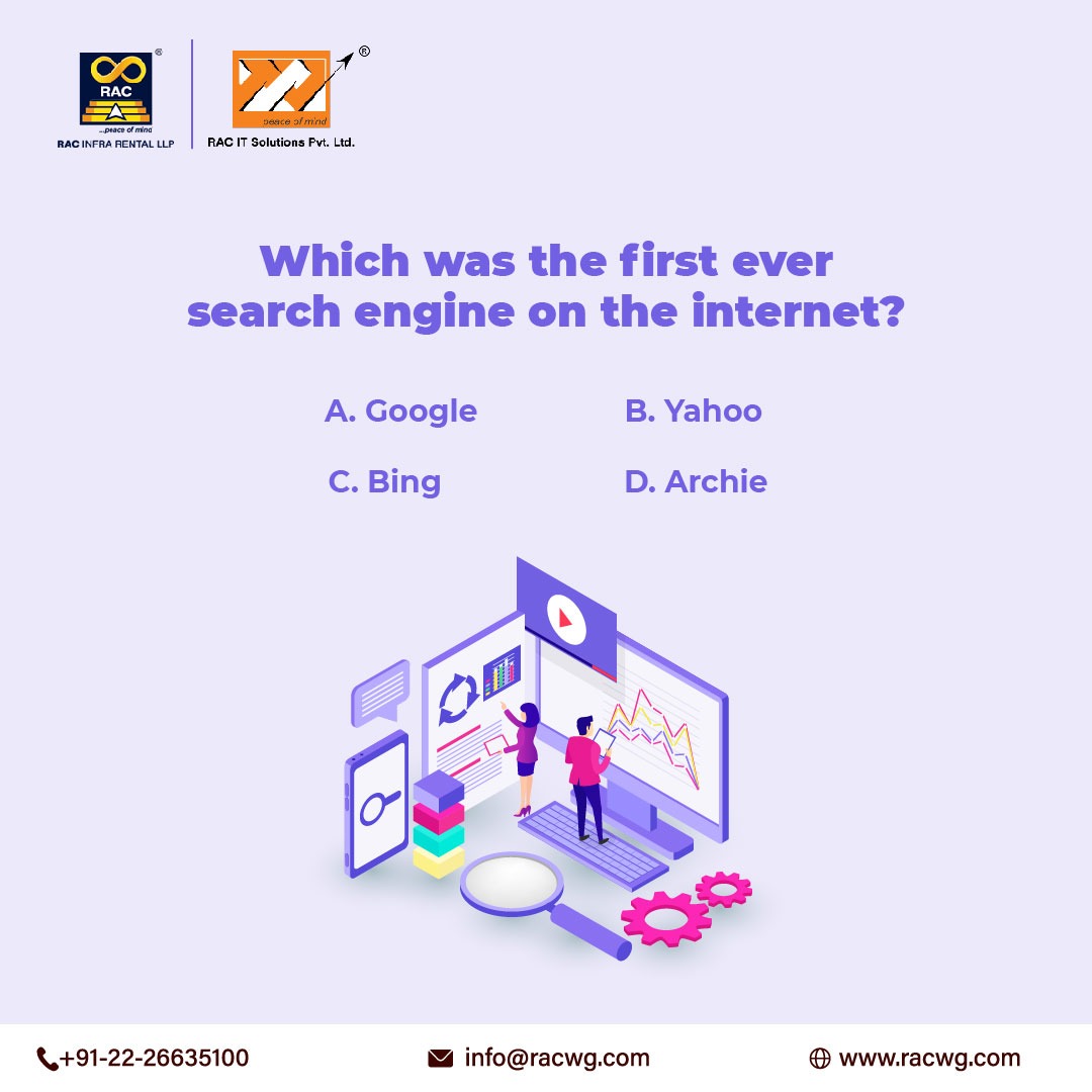 racwgitsolution's tweet photo. It’s the end of the week guys. Let’s end this week on a light note. So here we are with a quick quiz for you guys! Let’s see how many of you can answer it. Drop your answers in the comments.
Visit us at: https://t.co/22bTTQbLr5
.
.
#racit #racinfra #tech #technology #equipment https://t.co/x3JSzCMpx2