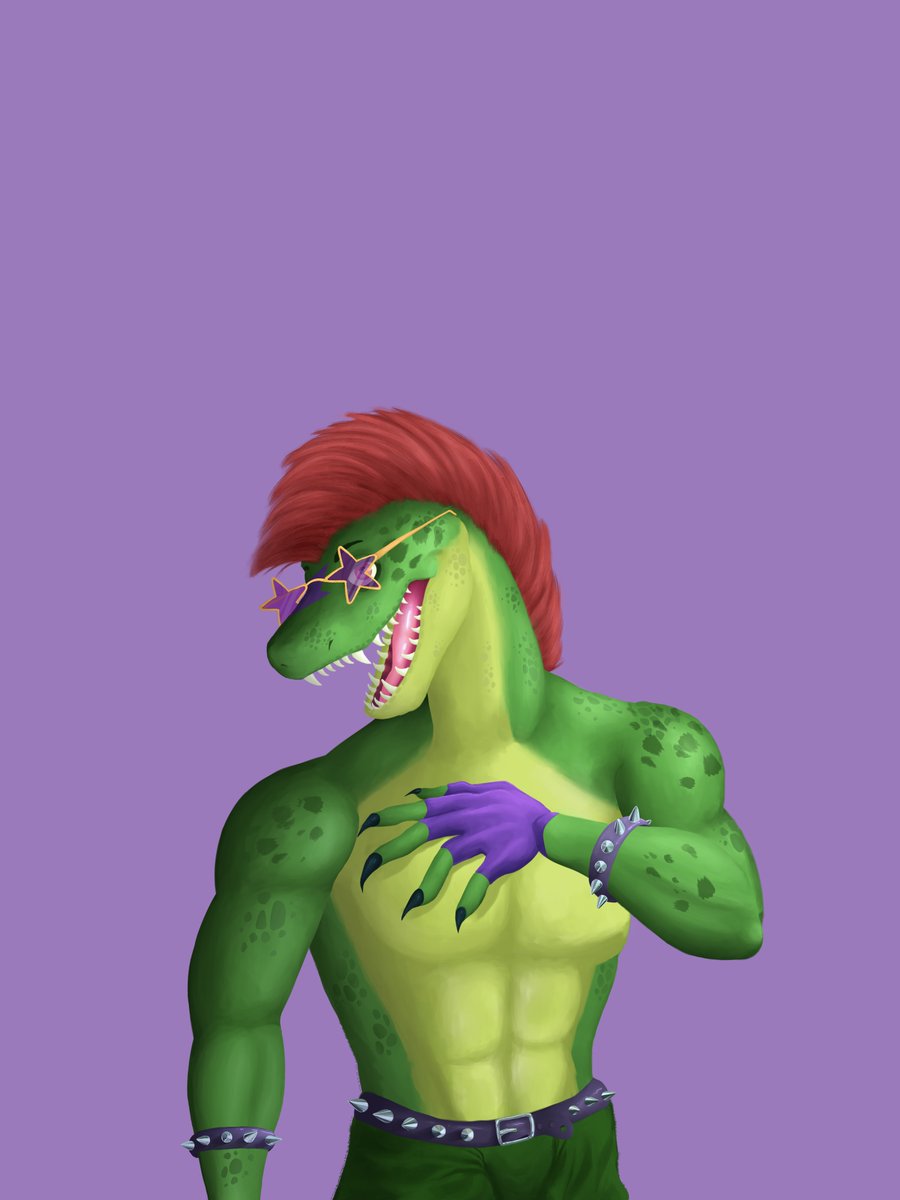 WeirdAnomaly's tweet photo. Hahaha a gator #fnaf #fnafsecuritybreach #fnaffanart #fnafsecuritybreachfanart #montgomerygator #fnafmonty #art https://t.co/3lEQFCPTtH