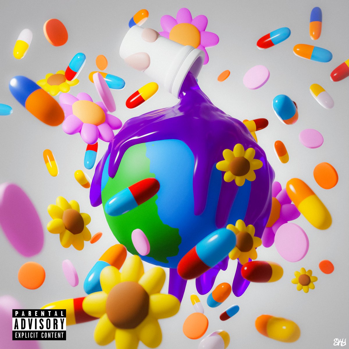 3dskyy's tweet image. I wanted to remake @JuiceWorlddd &quot;WRLD ON DRUGS&quot; album cover in 3D.

Lemme know what you think!

Rest easy JUICE WRLD 🤍

#JuiceWRLD #Rap #Artist #art #Blender3d #RIPJUICEWRLD #wrldondrugs
