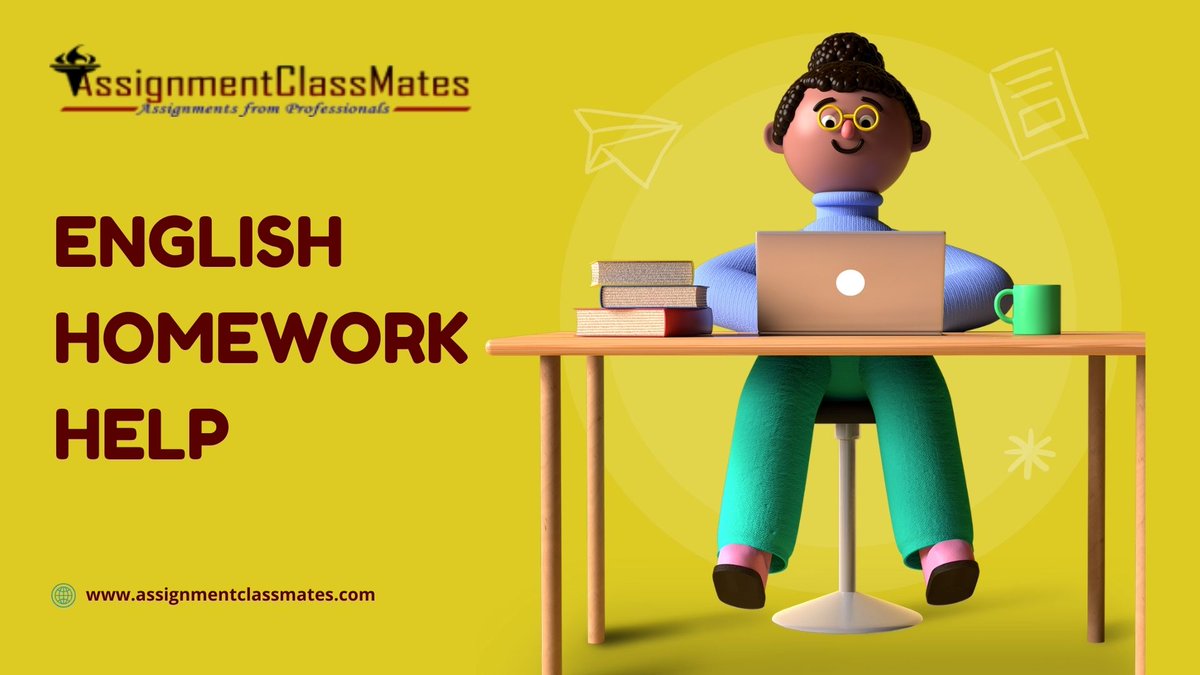 AssignmentMates's tweet photo. Are you looking for English homework help online? We have an English tutors’ team. We are providing English homework help online at very minimum prices for students in any corner of the world.
Order Online:- https://t.co/Lbk15gOpti
#EnglishHomeworkHelp #AssignmentClassmates https://t.co/92D2uAKnr8