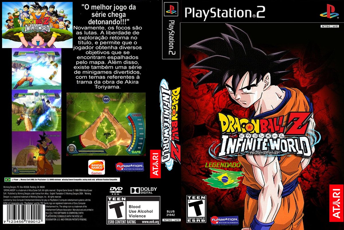 Meu PS2 Nostalgia: Dragon Ball Z TKC3 Merry Christmas DVD ISO PS2