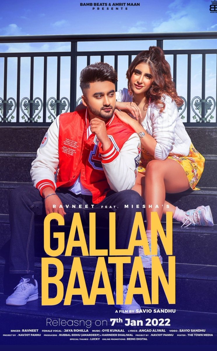 Miestarrrr's tweet photo. Our Mieshu is Killing it and How!!!
Go and watch #MieshaIyer's new MV #GallanBaatan with none other than #RavneetSingh 
Link: https://t.co/8klkofrbYU
MIESHA IN GALLAN BAATAN 
#MieshaIyerXRavneet 
@Mieshaiyer05 
#BiggBoss15 https://t.co/C1EmyQ9Spf