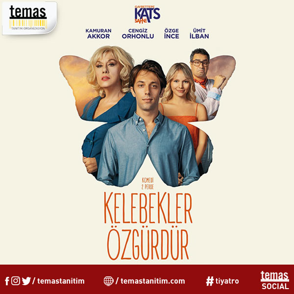 temastanitim's tweet photo. “Kelebekler Özgürdür oyunu Kats Sahne’de izleyicisiyle buluşuyor!”… https://t.co/ySsPdECn2Y https://t.co/k7RGxArRp1