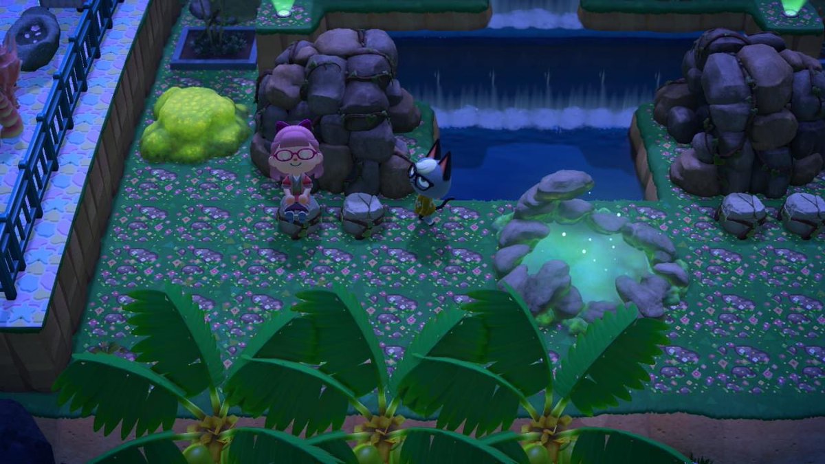 MellyAcnh's tweet photo. #MyTwitterAnniversary  Just wanted to share what I did tonight on my island :) I know it’s not much, but I’m super happy with how it turned out. Always changing things up, but I think these are cute 😊❤️ https://t.co/SkpvPs4IJI