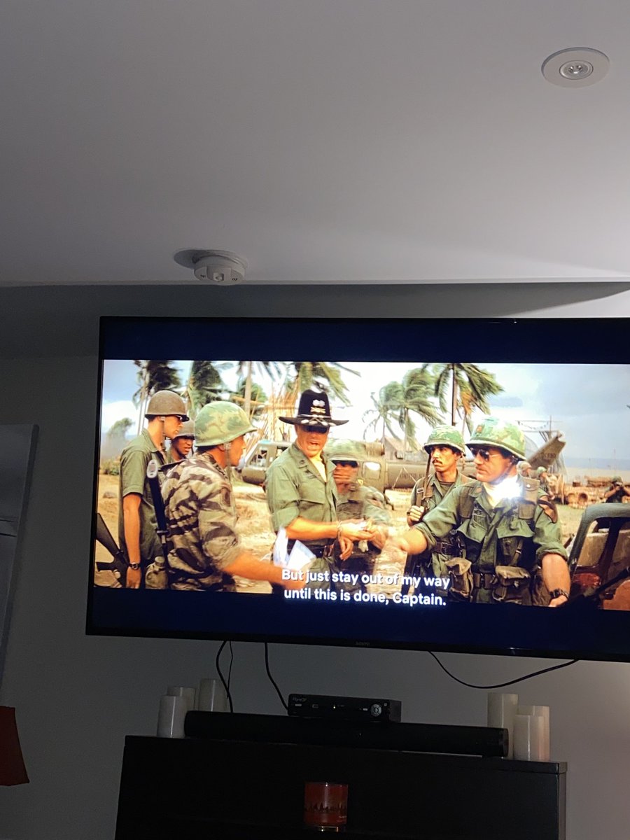 Every time I wake up from watching Apocalypse Now in the middle of the night there's a scene that scares the Schat out of me....