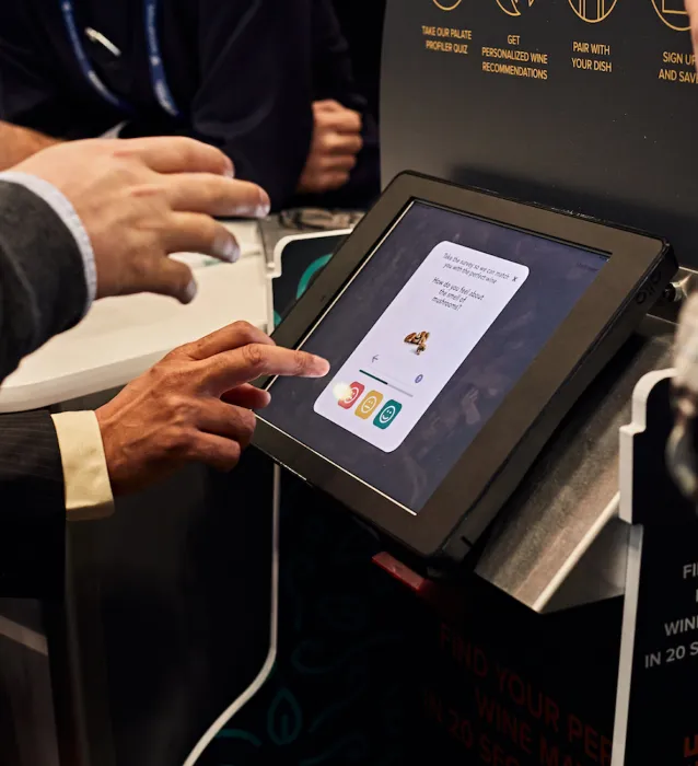 USTglobal's tweet image. UST AiSense, powered by @Tastry_AI, provides personalized food and beverage recommendations using sensory science. Learn more about how this #AI-led solution enables you to create a personalized experience at your customers' fingertips: hubs.la/Q011G3Bj0