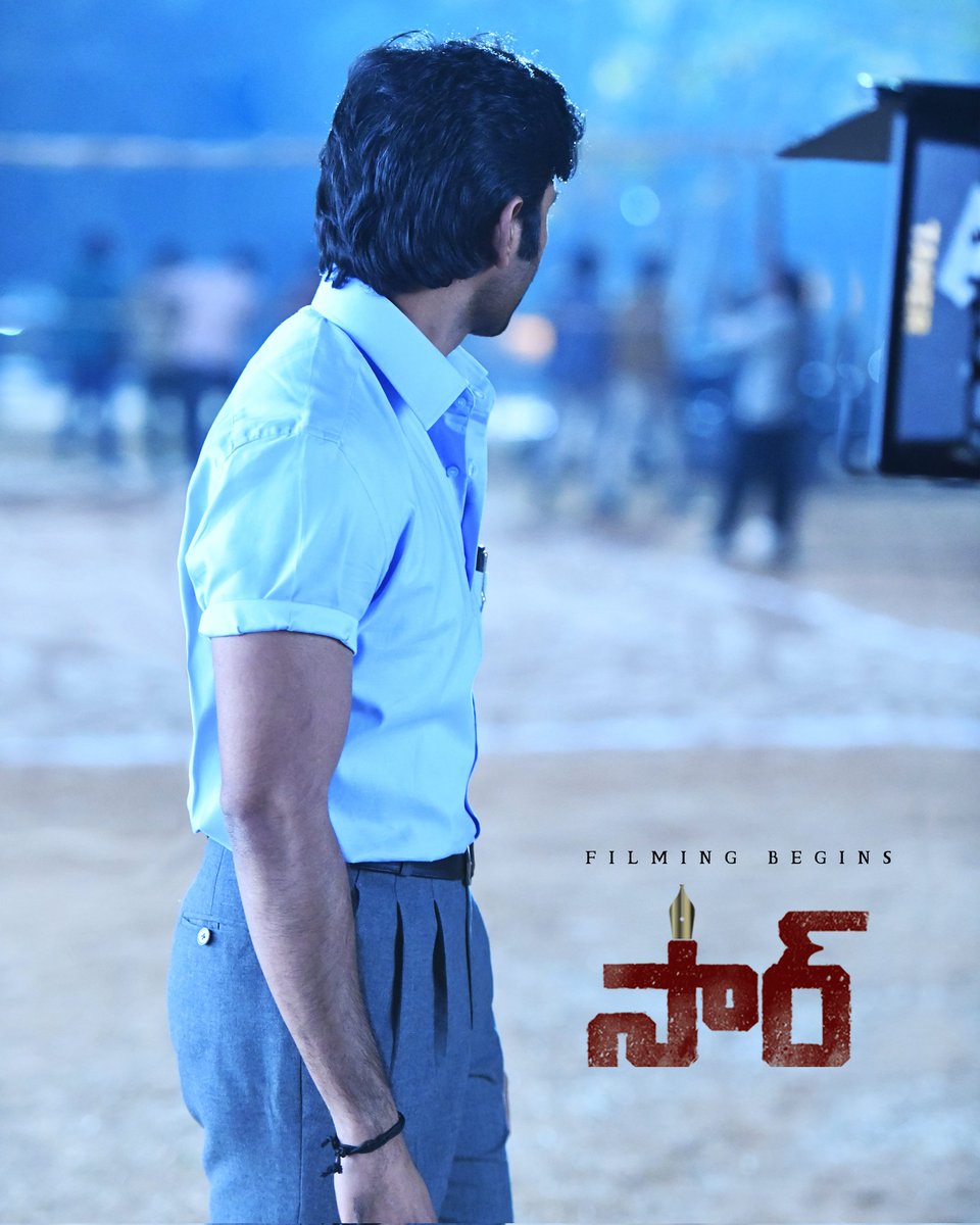 Dhanush_ADIOH's tweet photo. #Vaathi Coming 🖤🔥 Filming begins
#ADIOHTeam #Dhanush #Maaran @dhanushkraja @gvprakash @SitharaEnts https://t.co/LW3loMktcO