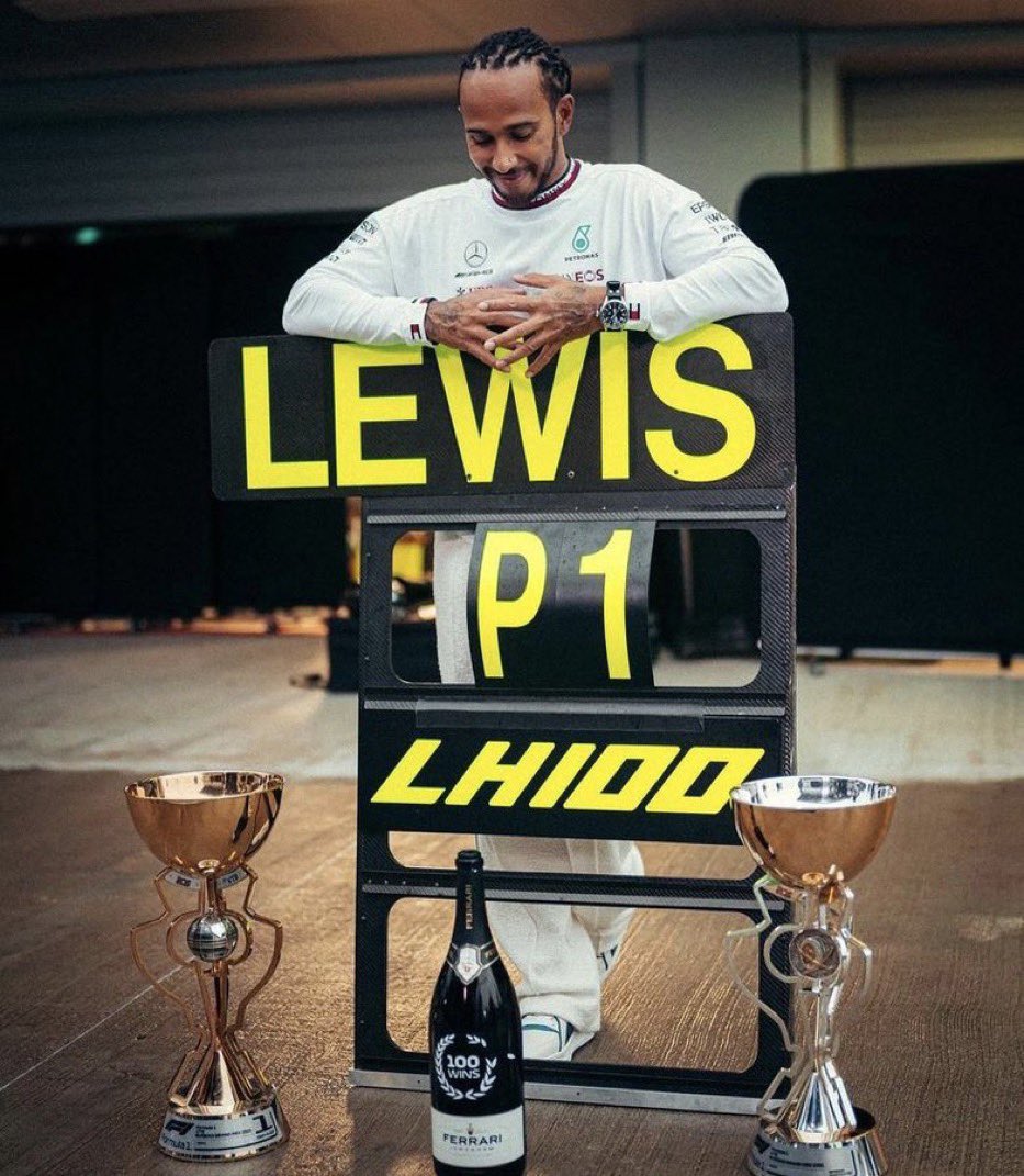 Happy birthday to the greatest to ever do it, sir lewis hamilton <3 