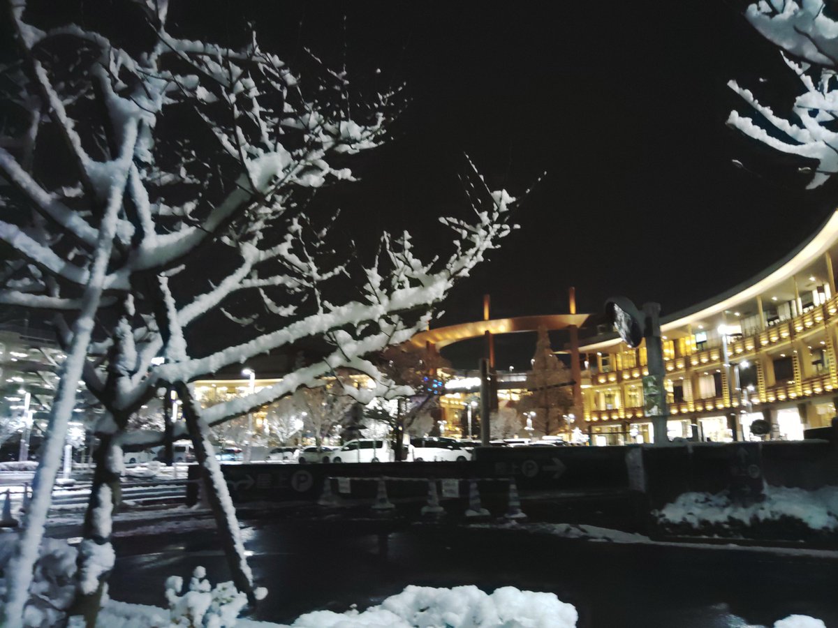 koide_137's tweet photo. 昨日の #雪 はすごかったみたいですね…(*_*)
仕事が終わって外に出るとすっかり止んでいて、私は降ってるとこには遭遇しませんでした(´-ω-`)

積もった雪と、#ららぽーと のネオンが良いカンジ✨
#写真好きな人と繋がりたい 
#photography 
#キリトリセカイ
#ファインダー越しの私の世界 
#スマホ写真 https://t.co/q14nh0h8qV