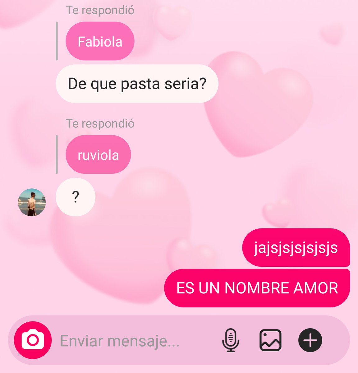 jajsjaja le puse Fabiola sin querer