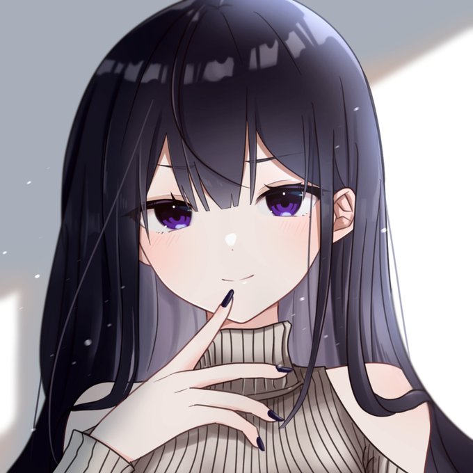 黒髪女の子のtwitterイラスト検索結果