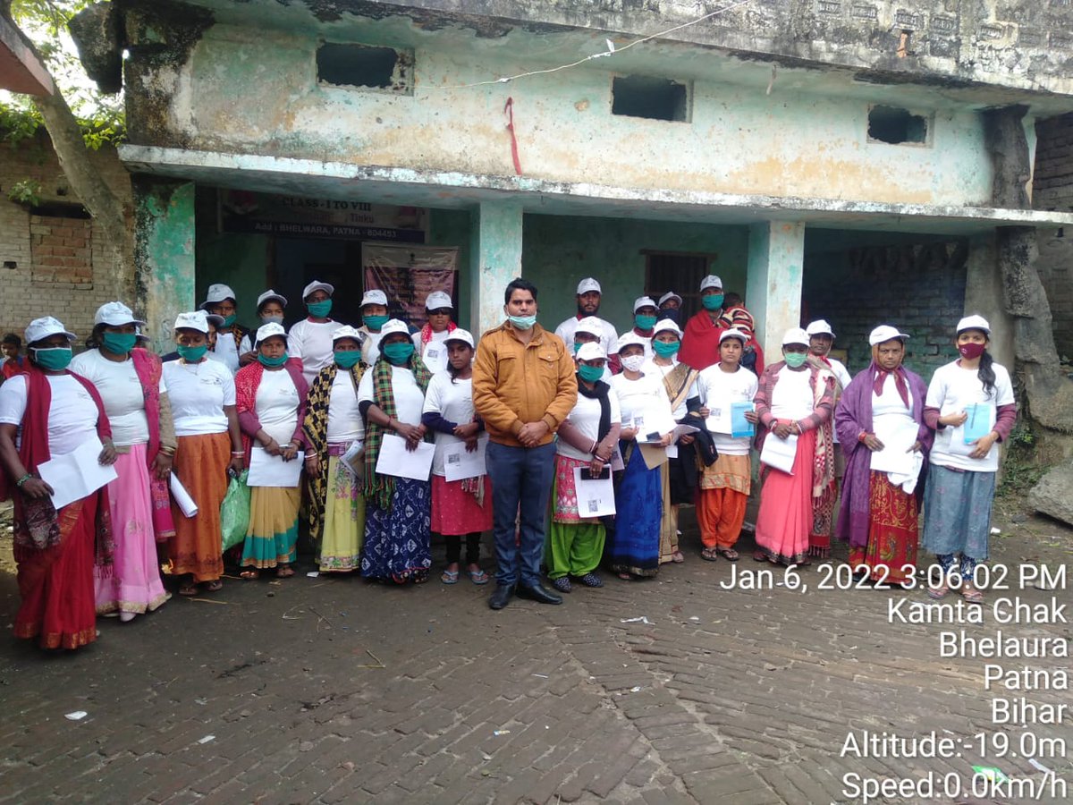 scopebihar's tweet photo. Day 2: Training programme of @MSDESkillIndia on Aquaculture Worker job role of @ASCI_AgriSkills in Bhelwara Adarsh Village in Patna District of Bihar #Fisheries #AzadiKaAmritMahotsav #Patna https://t.co/KIkAKkrwZa