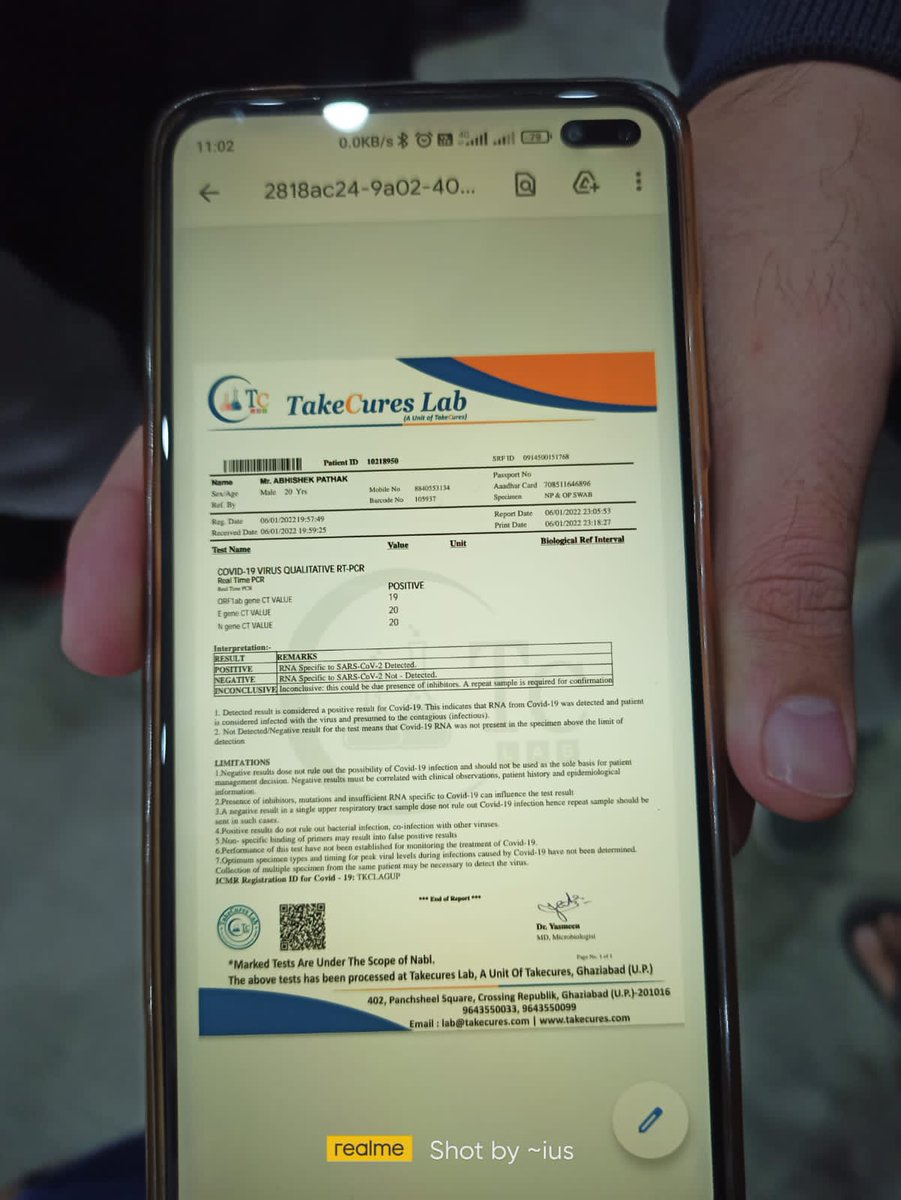 Beast3629's tweet photo. @NaveenBhati_ NIET Greater Noida has many COVID positive cases and the college is still running in offline mode. Students are coming from Delhi. They are hiding the cases from officials. Please someone help!
@noida_authority @ndtv @TOINoida
(Attaching a hostler's report) https://t.co/LlHCy0PIV5