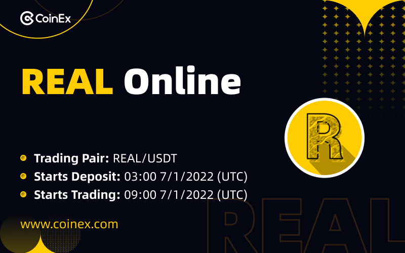 coinexcom's tweet photo. 🚀 New Listing

CoinEx Lists $REAL on 7th Jan
@RealyOfficial is the first Live-to-Earn metaverse on Solana

✅ Trading Pair: REAL/USDT
✅ Deposit &amp; Withdrawal: 3AM UTC 7th Jan
✅ Trading: 9AM UTC 7th Jan

Learn more 👉 https://t.co/LlfYTN3P6g

#CoinEx #Metaverse #Solana https://t.co/ZgfaETffun
