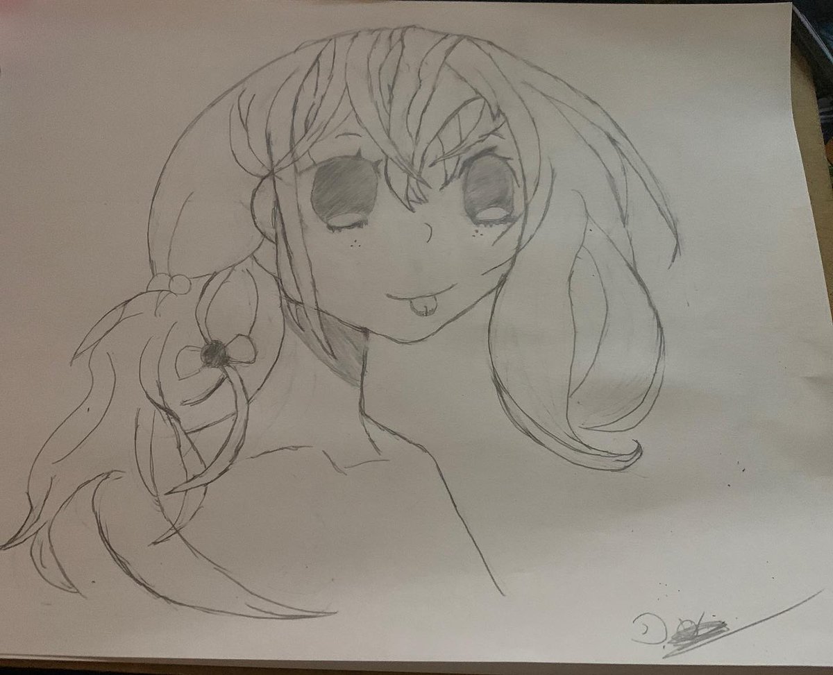 Here's some more of my early stages of drawing and thanks again everyone stay safe :]