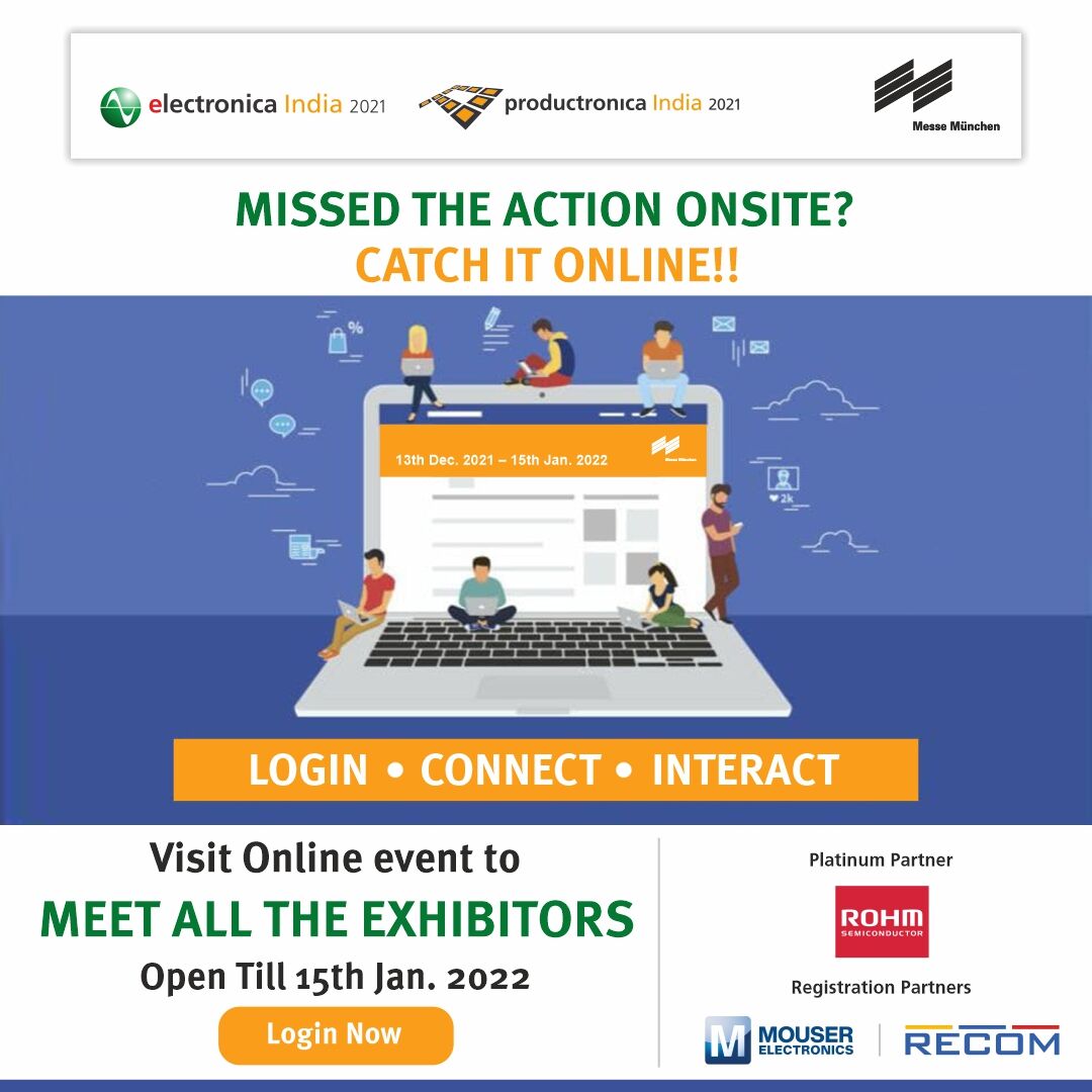 electronica India tweet media