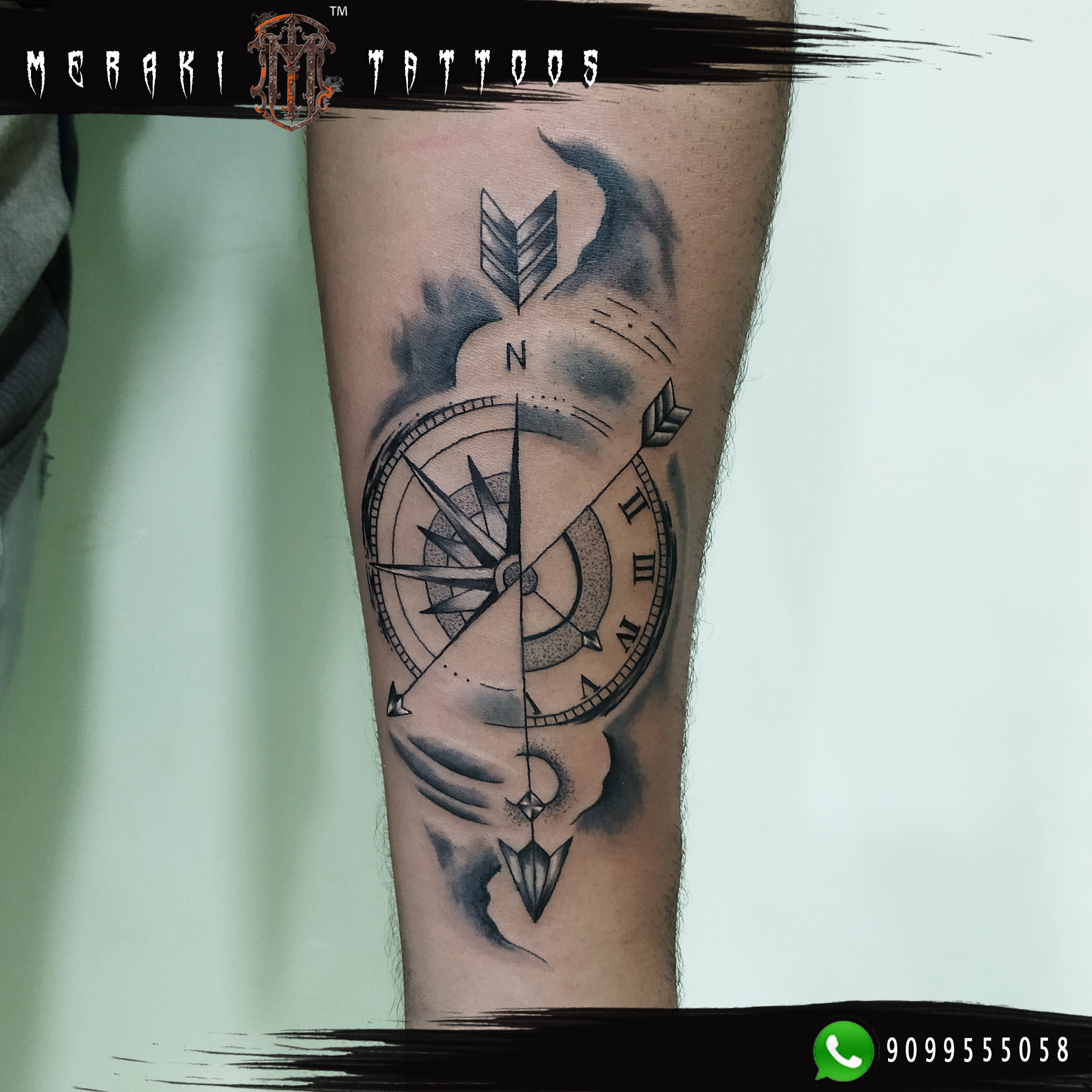 compass tattoo designs meaning