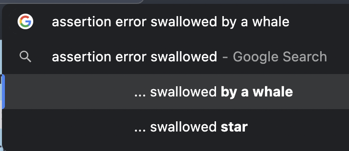 cbillowes's tweet photo. about that assertion error... https://t.co/5yDeo9P5jz