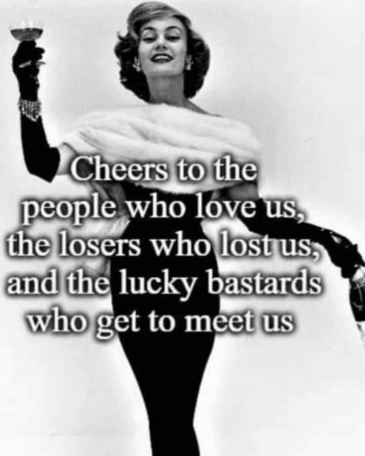 AllyRocksNow's tweet photo. Yes indeed, and I'll have a drink to that...Happy New Year Mother Fu***ers! Lol. Love you all! Peace, Love, and Pussycats!🍸✌️♥️😻💋 https://t.co/jGVovnn9cF