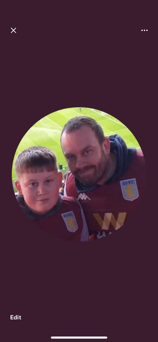 ciaranbouch's tweet image. Rest in Peace to one of the nicest people to grace this earth. My Dad.❤️ 8.3.1971 - 7.1.2022. Holte Enders in the sky @AndyBoucher71