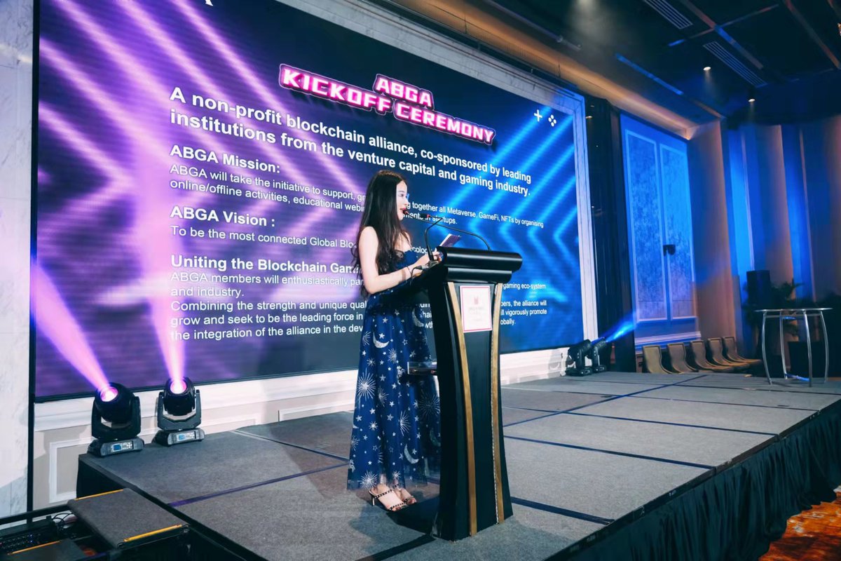 ABGA_Global's tweet photo. Congratulations to the successful held of #ABGA official #KickoffCeremony!🎉👏

ABGA founding institutions, Diamond&amp; Platinum members,media partners and special guests were invited to wittness the launch of ABGA,sharing &amp; discussing the topics on #NFT #gamefi #metaverse in depth https://t.co/lw3XcY2uhU