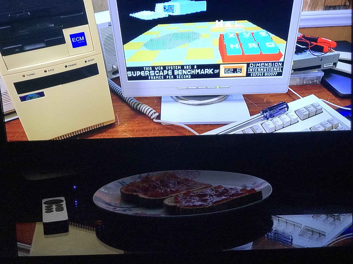 DJone01's tweet photo. Breakfast whilst watching Building a 486 DOS PC with an ISA Single Board Computer & Backplane by @lazygamereviews
@YouTube - https://t.co/xigA1Harch
Recommended for #Tech fan’s
#LGR #Computer #Build #RetroComputing #RetroGaming #SystemBuild #SBC #ISA #DOS #PC https://t.co/3y89Y31zaZ