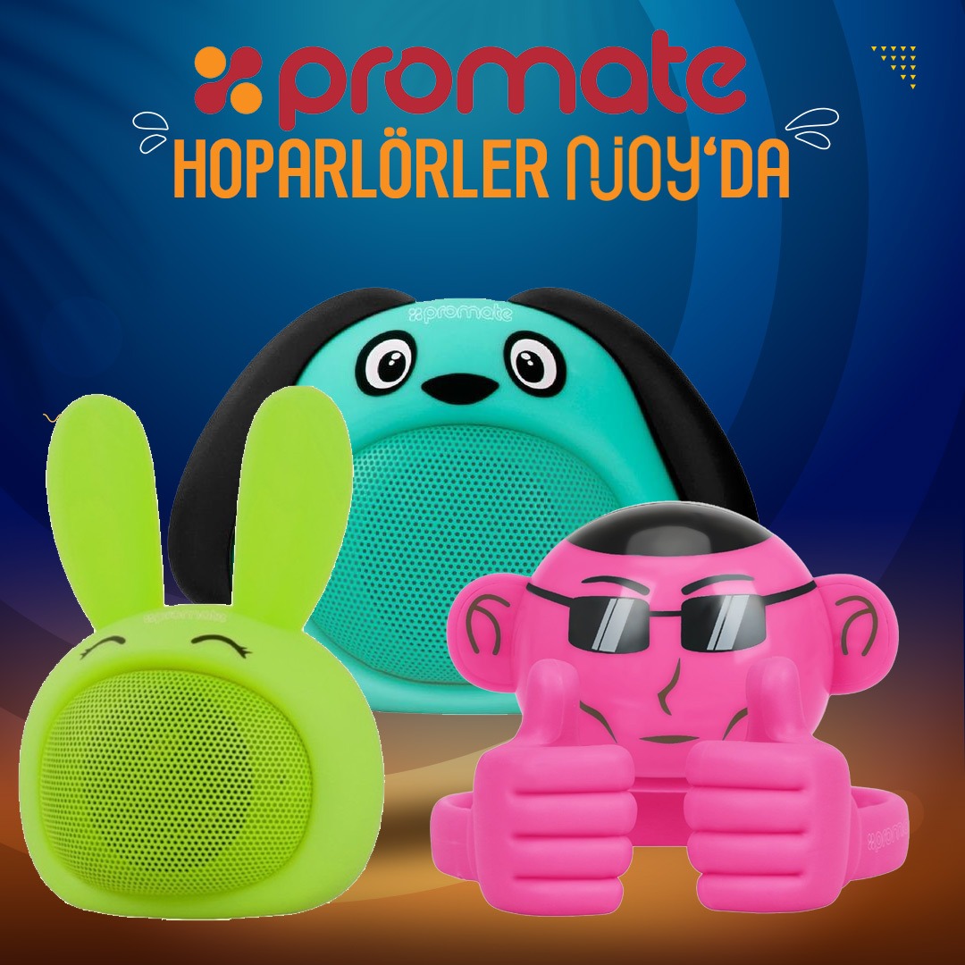 Promate Bluetooth Hoparlörler Snoopy , Bunny, Ape modelleri ile Njoy mağazaları ve Njoyonline.com.tr de

njoyonline.com.tr/n/promate/

#njoy #promate #lifestyle