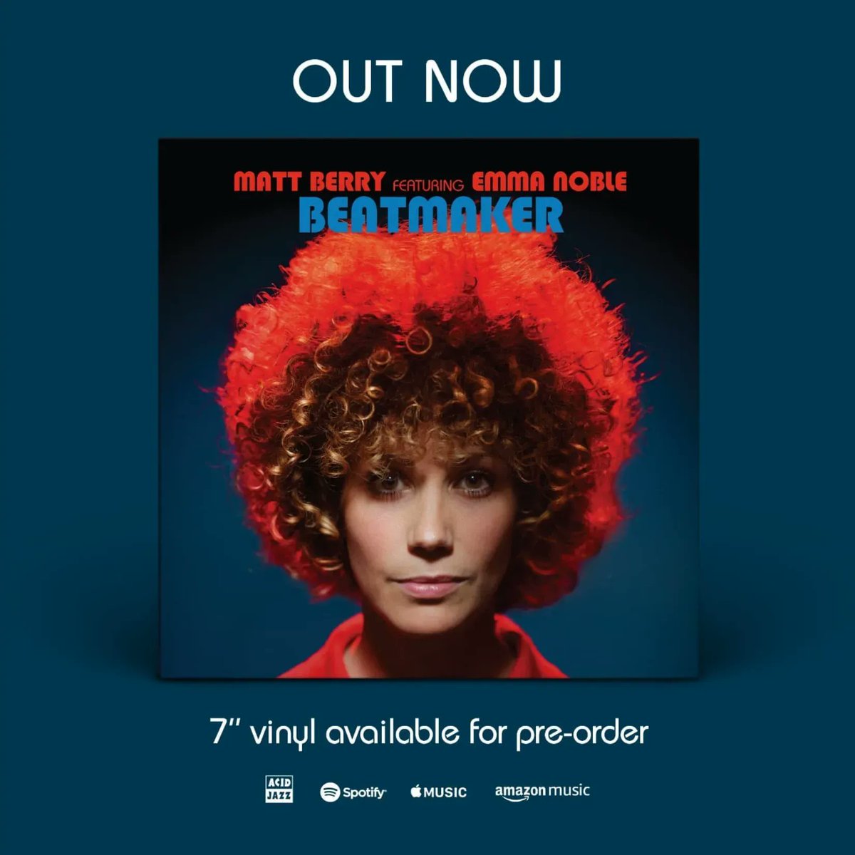 #newmusic Brilliant new single from <a href="/MattBerryMusic/">Matt Berry's Music</a> and @emmanoblemusic released on @ACIDJAZZRECS 

#mastered at Rimshot Productions.
buff.ly/3eZYVFy