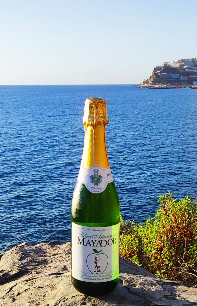 Sidra Mayador en Gran Canaria! Ahora disponible con y sin alcohol en todas las islas a través de <a href="/HiperDino_/">HiperDino</a> 

#sidramayador #sidraespumosa #islascanarias