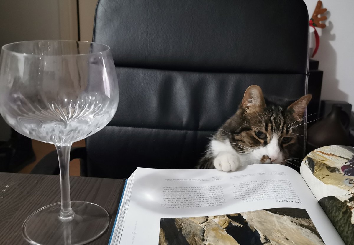 After long working hours, Gregi enjoys his peaceful nights at home with a glass of gin &amp; tonic and his favorite book. 📖🥃
