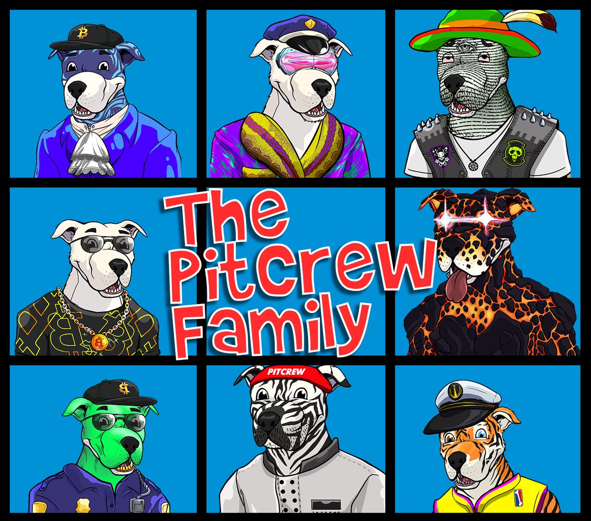 NFTWilsn's tweet photo. The @pitcrewnft community is like one big family

#Solana #solananft #nft #SolanaCommunity #pitcrew https://t.co/GC834LscDb