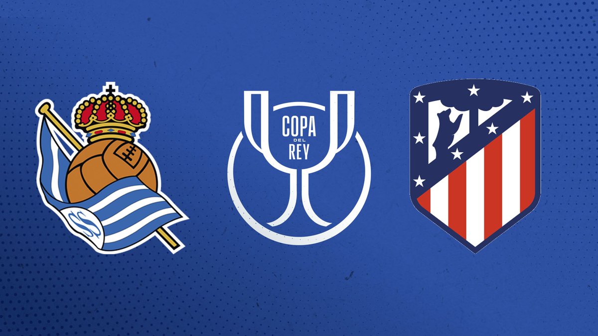RealSociedad's tweet photo. 🏆 Nos enfrentaremos al @Atleti en octavos de final. GOAZEN!

#AurreraReala https://t.co/zpptDq2Ne9