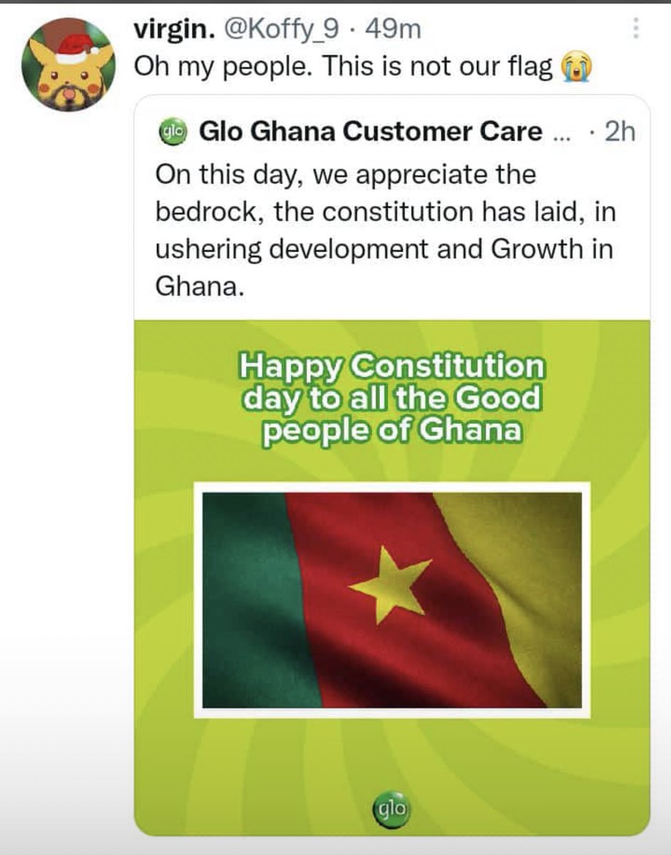 waakyeparty's tweet photo. Herh Glo…..! Who manages your social media accounts? This is unpardonable https://t.co/J28cniz50S