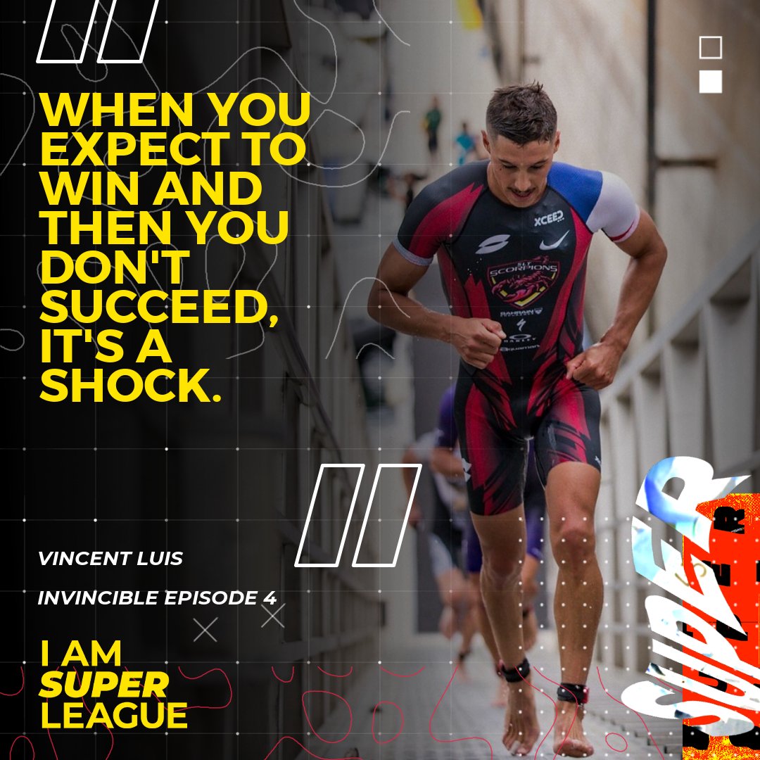 "When you expect to win and then you don't succeed, it's a shock."

Watch the 4 part series INVINCIBLE on YouTube now 🔥

#IAMSUPERLEAGUE #INVINCIBLE