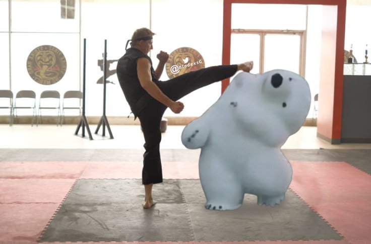 TodoArrow's tweet photo. Los memes del oso polar de la cabalgata de Cádiz se han pasado Twitter. 

NO PUEDO https://t.co/nQMjCgoIKi
