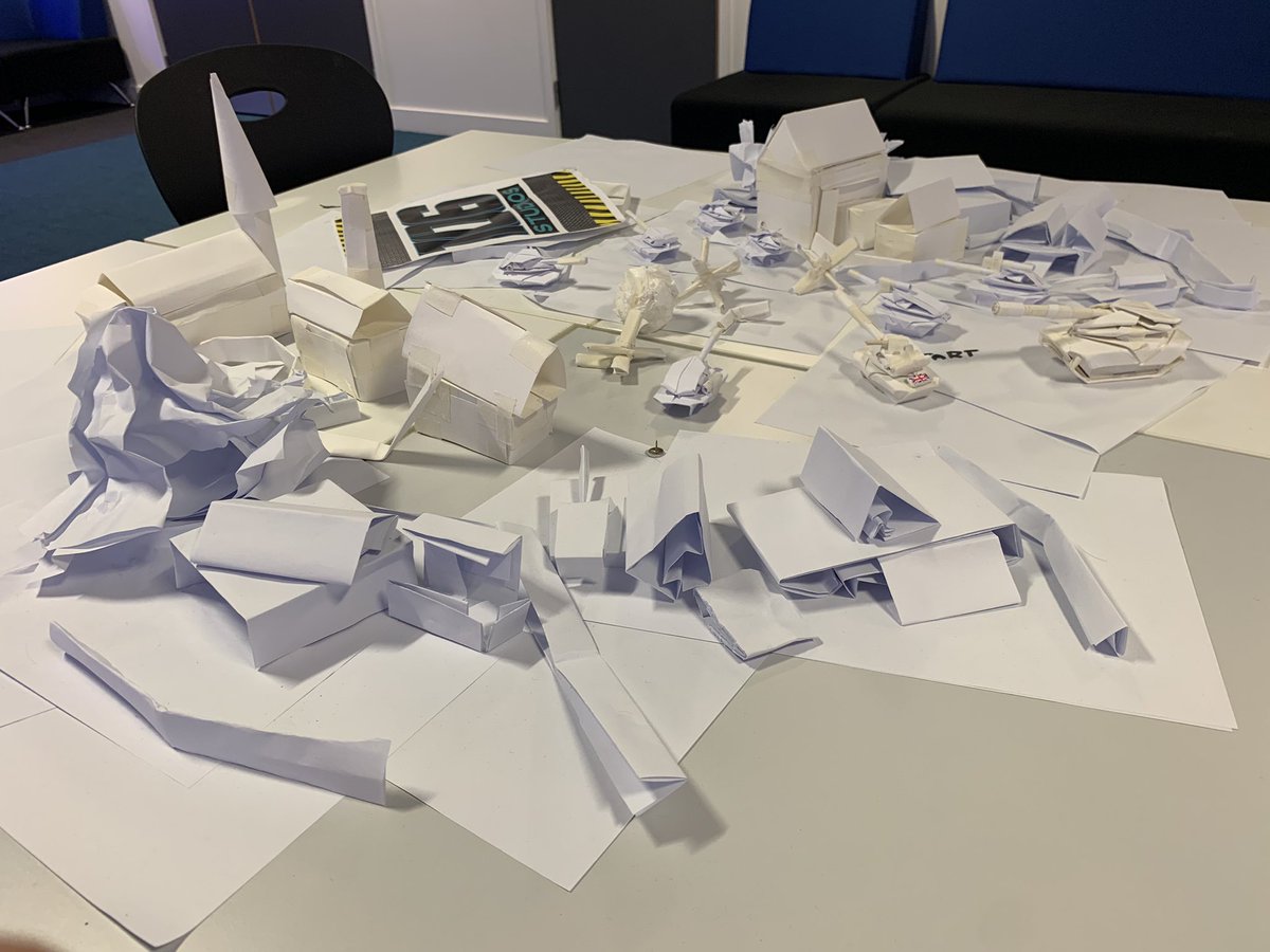 I4YPC's tweet photo. We’ve been with the amazing interactive media (game design) students @UTCMediaCityUK this morning talking about developing an #innitmusical game. How exciting is this? Here’s a mock-up of a WWII game they’re currently working on. Can’t wait to see this realised…#futureproof https://t.co/8AtEAQy3ZR