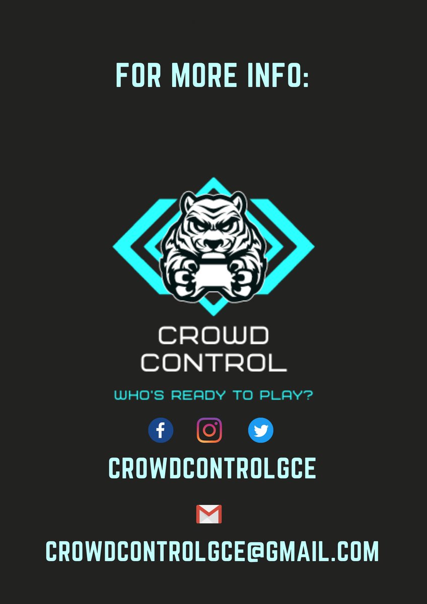 CrowdControlgce's tweet photo. *DELAYED POST*
Post 2 of 2 of The Crowd Control Newsletter (Jan 2022) https://t.co/MdLbFnpjSP