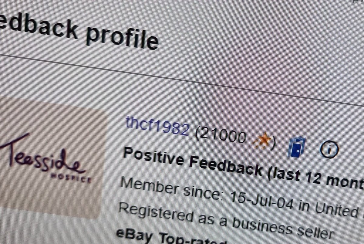 eBayShopTH's tweet photo. 21000 feedback! @eBay4CharityUK @eBay_UK https://t.co/rUTRfsxhPB