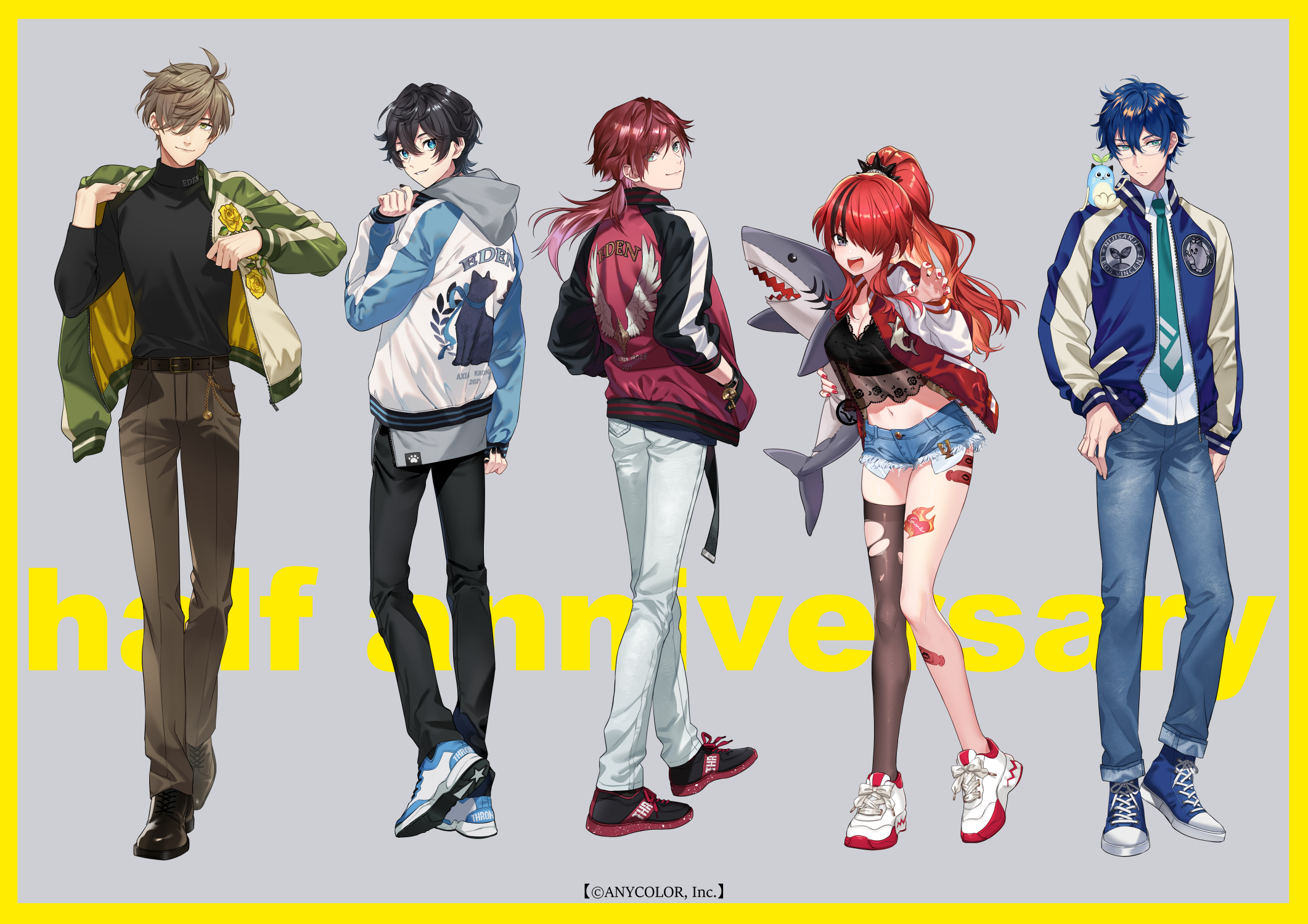 にじさんじ ローレン エデン組 エデン組2.5周年」グッズを2024年1月1日(月)18時より販売開始