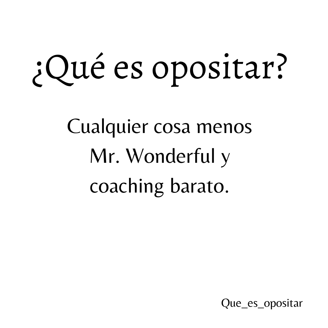 RaulCSQN's tweet photo. #Coaching barato y #MrWonderful 🖕🏻
-
-
#LaPlazaNoSeRegala #Oposiciones #FHCN #QuieroMiPlaza #oposición #Aprobando #DefensaTurnoLibre #AAPP #AdministraciónPública #FunciónPública #Funcionario #Opositores #opozulo #YoEstudio https://t.co/b6O0fAAwWl