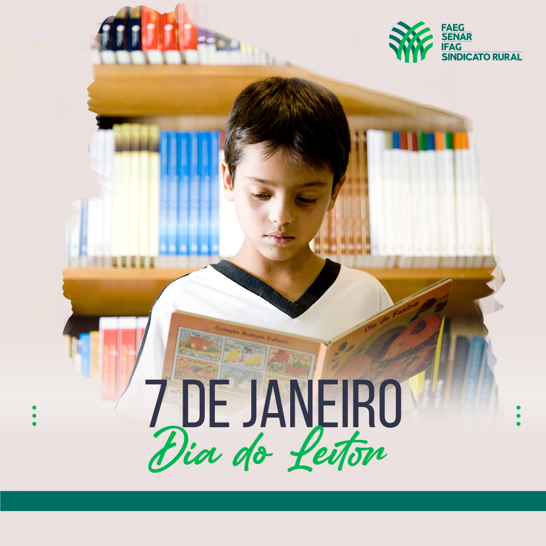SistemaFaeg's tweet photo. 👉 Ler é uma arte que nos faz viajar por toda nossa capacidade de sonhar, nos levando a lugares inimagináveis.
⠀
Feliz dia do Leitor! 👏
⠀
#SistemaFaeg #SenarGoias #DiaDoLeitor https://t.co/R467OGXoDR