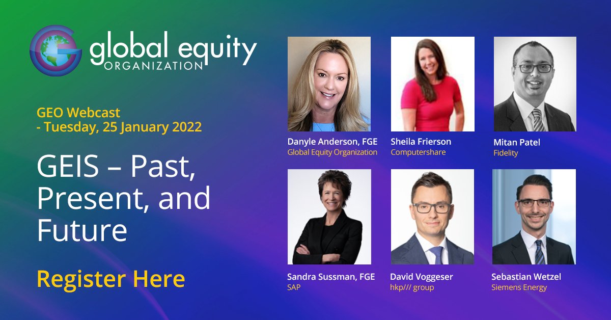 Join the survey sponsors and panel for the GEIS survey to discuss long term trends, key differences in market practices in different parts of the region and even get a sneak peak of the 2022 GEIS survey results! Register now for this 25 January 22 webcast!
ow.ly/93EW50HmJjp