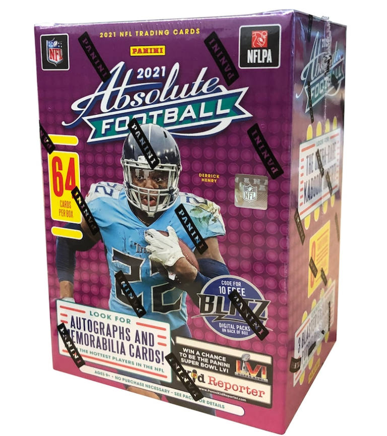 SOLELINKS's tweet photo. Ad: Fanatics Exclusive 2021 Panini Absolute Football Factory Sealed 8-Pack Blaster Box

=> https://t.co/uSWo9Xn69L https://t.co/uVFUouQrfg