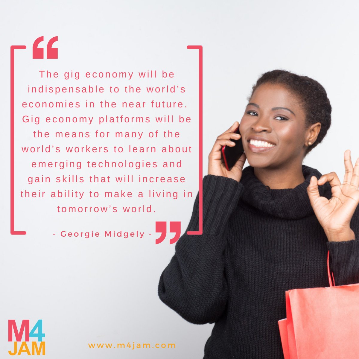 M4Jam has made the gig economy accessible for millions of South Africans by linking work seekers with organisations that need work done but cannot afford to create permanent positions in their workforce. 

#M4Jam #gigwork #economy #future