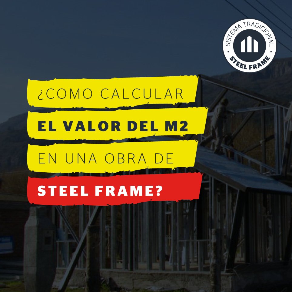 ¿Cómo puedo calcular cuánto cuesta el m2 de una construcción en #SteelFrame?

Más info: hubs.li/Q011GvLM0

#SteelFraming #PreguntasFrecuentes